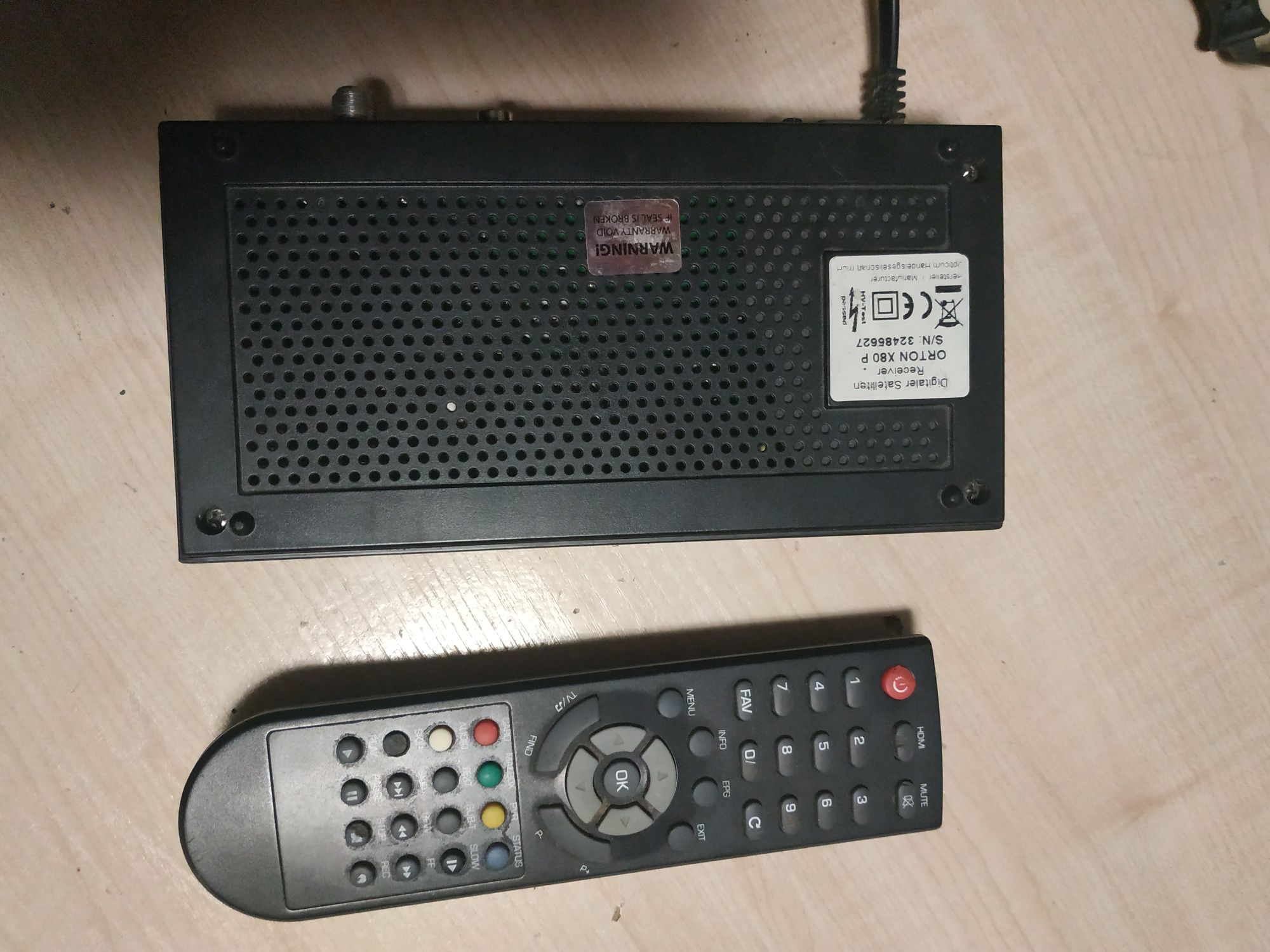 Супутниковий ресивер Orton X80PVR HDMI