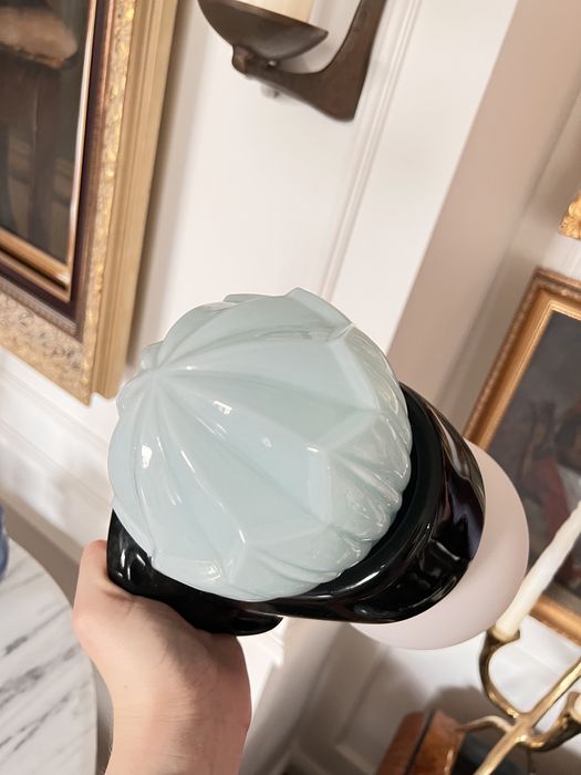 Łaszkiewicz Kościan lampa kinkiet ceramiczny ceramika midcentury 1960