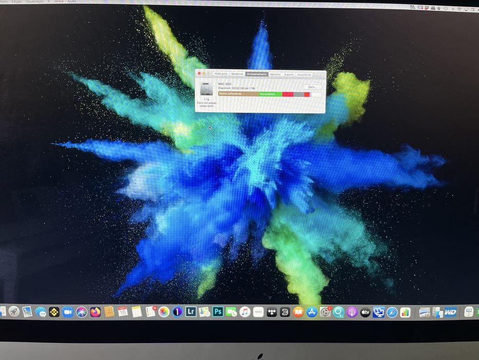 IMac 27 polegadas i5 SSD 1TB RAM 32gb