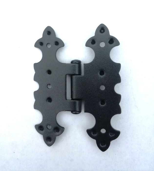 Polski zawias 7,7x5,5cm drzwiczki meblowe rewizyjne retro meble ozdoba