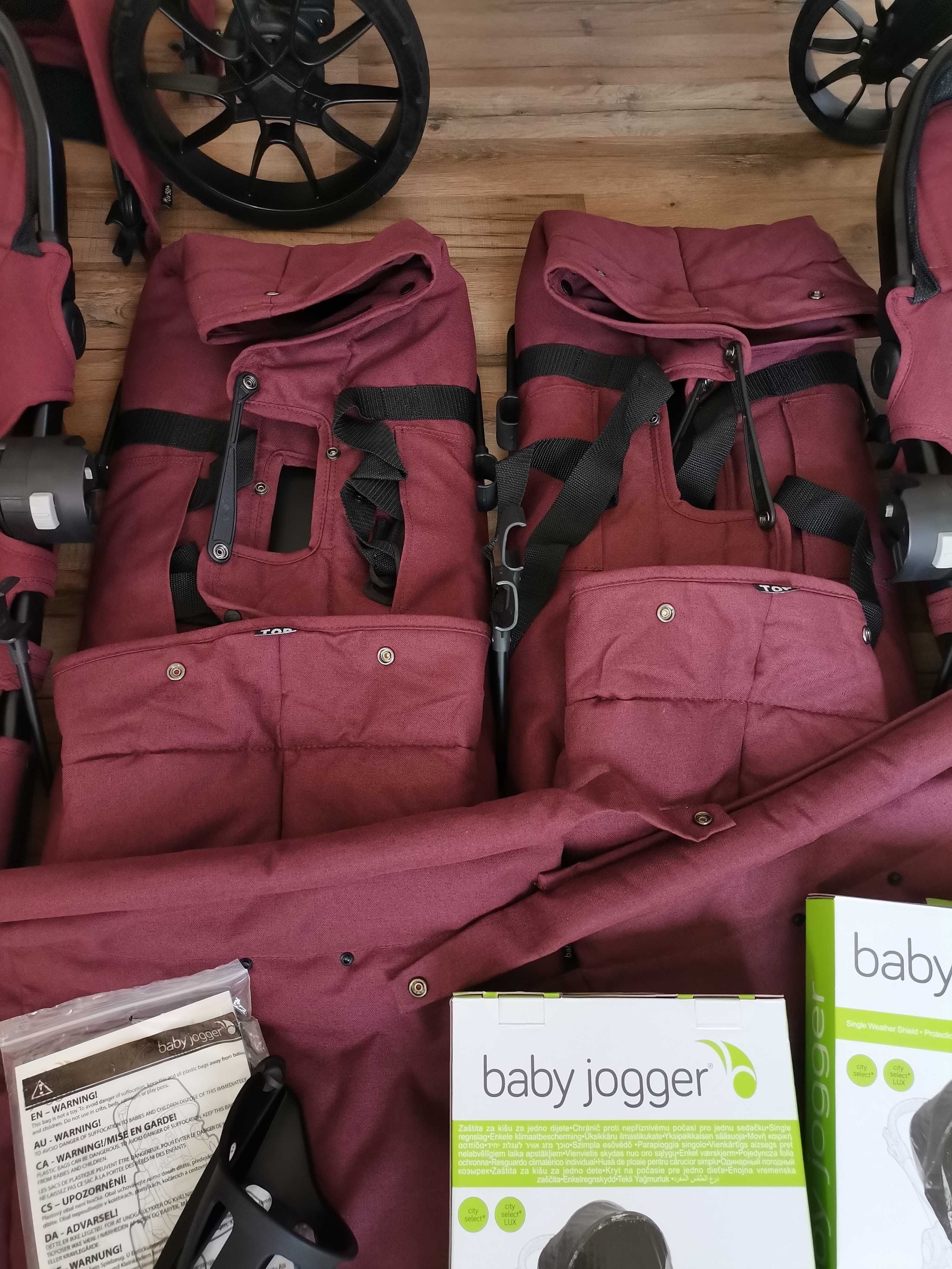 BABY JOGGER CITY SELECT LUX wózek dla bliźniaków