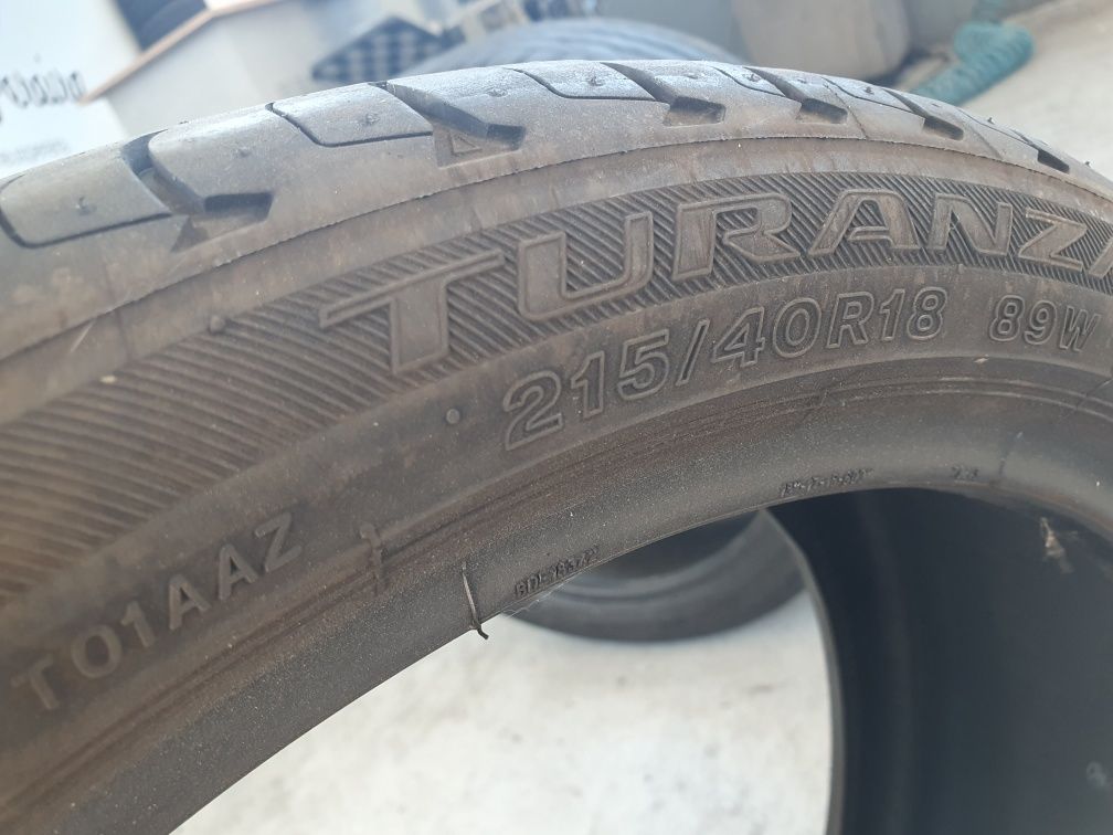 Pneus 215-40r18 Bridgestone como novos