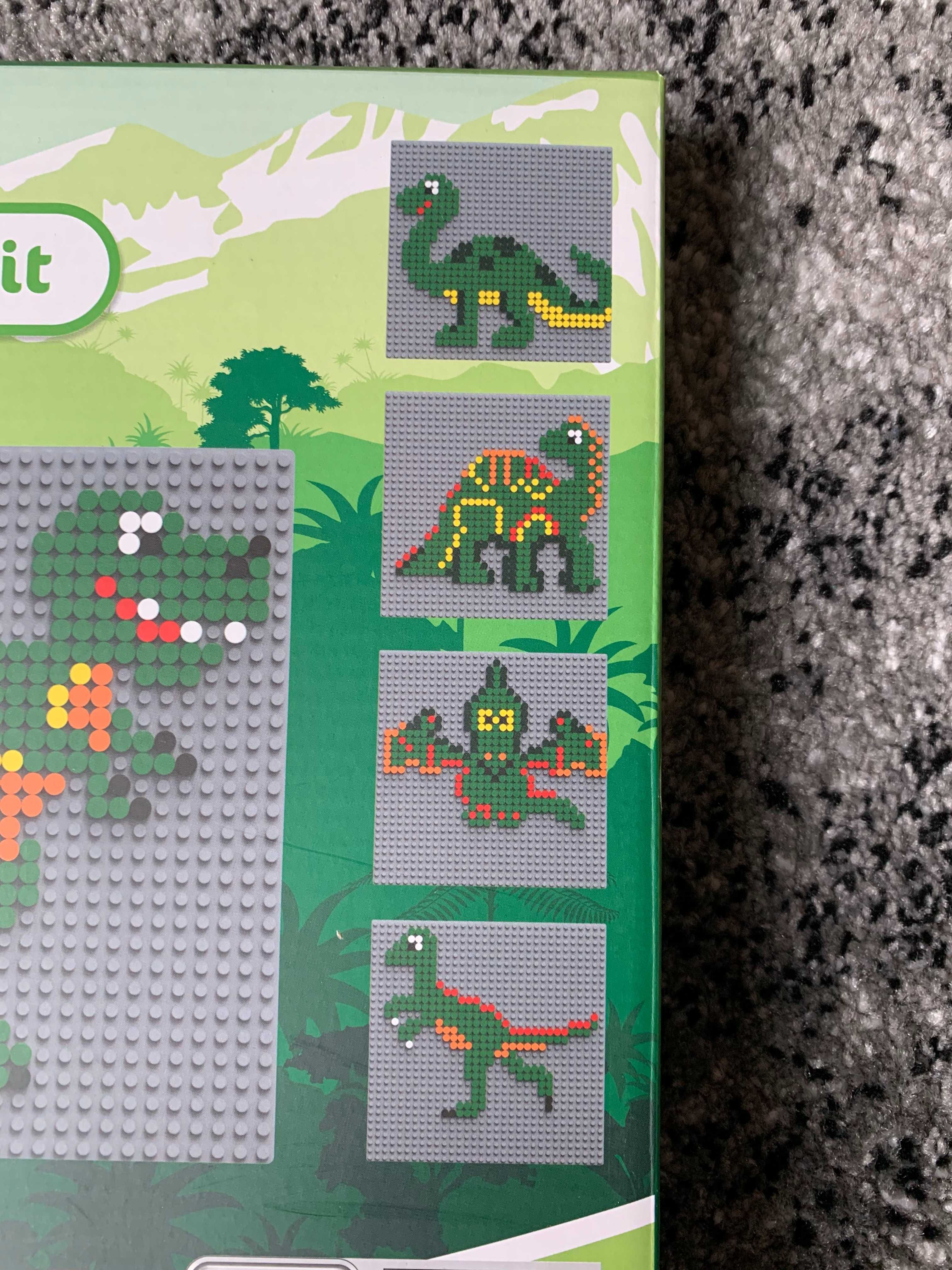 Pikselowa Plansza do wciskania Dinozaur Play Art Kit tive Pixel