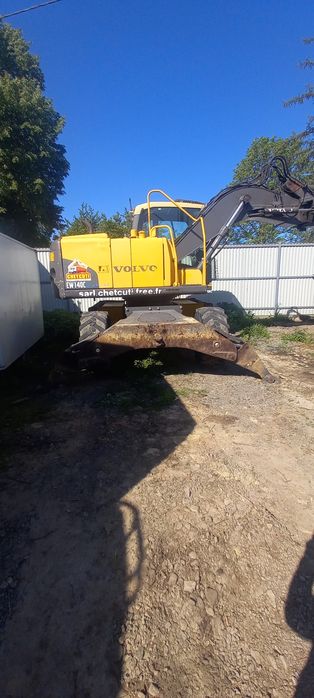 Volvo ew140c вольво екскаватор