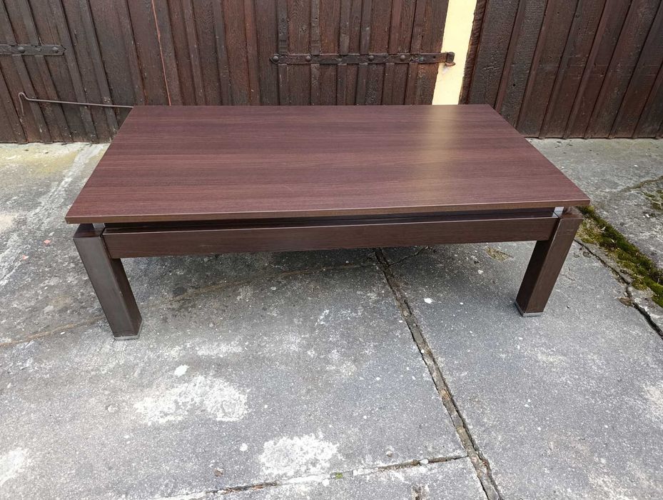 Ława drewniana ciemny brąz