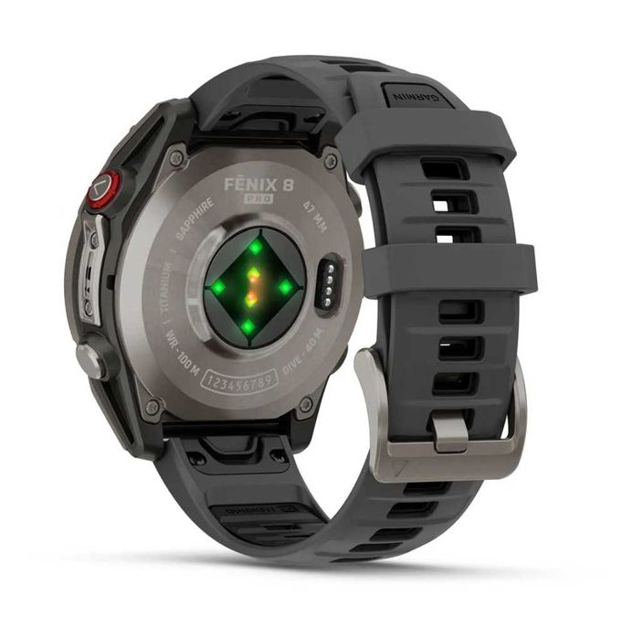 Годинник Garmin Fenix 8 Pro 47 mm AMOLED Sapphire Titanium w. Graf bd
