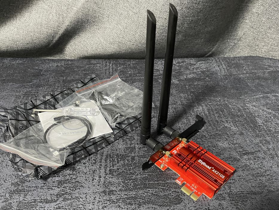 Wi-FI 6 802.11ax роутер-приймач для компьютера AX210S