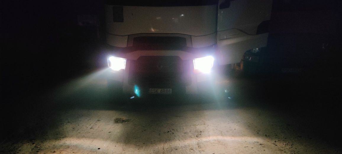 Regeneracja lamp odbłyśników  renault gama t Volvo Mercedes Iveco Daf