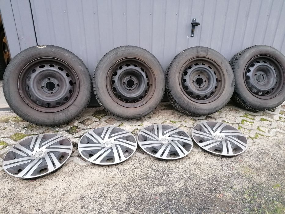 Koła - felgi stalowe Citroen/Peugeot 4x108. 195/65 R15