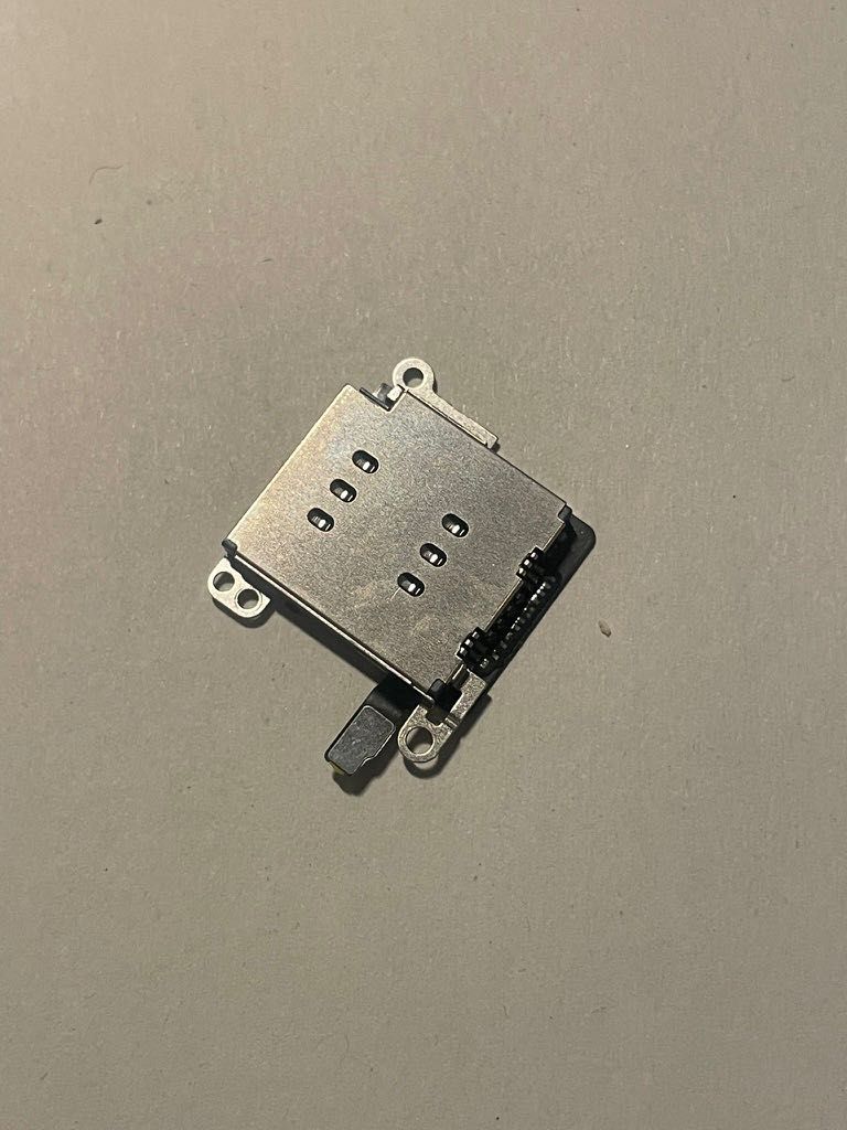 Moduł karty SIM, slot karty SIM do iPhone XR, oryginał, demontaż,