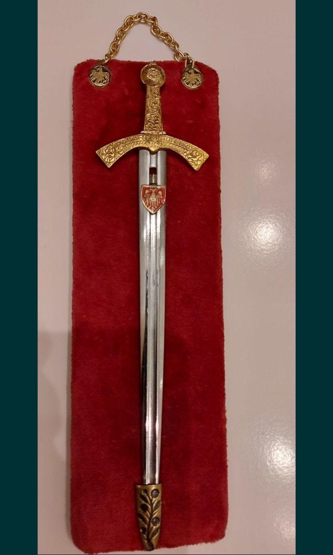 Orzeł RP  szczerbiec miniatura