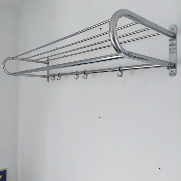Wieszak bauhaus vintage chrom