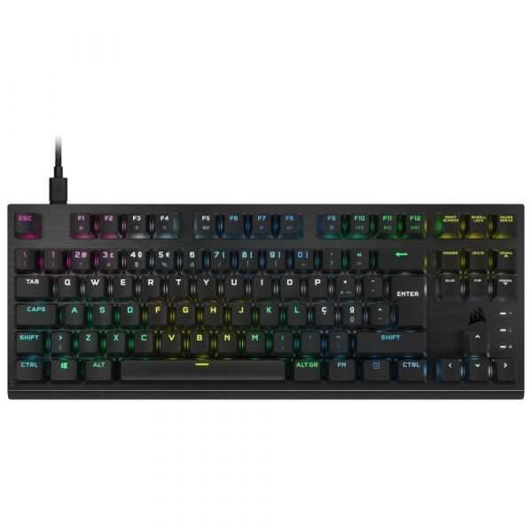 Teclado Mecânico Corsair K60 Pro RGB TKL Optical-Mechanical PT