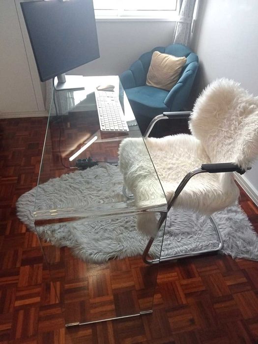 Secretaria em Vidro Temperado