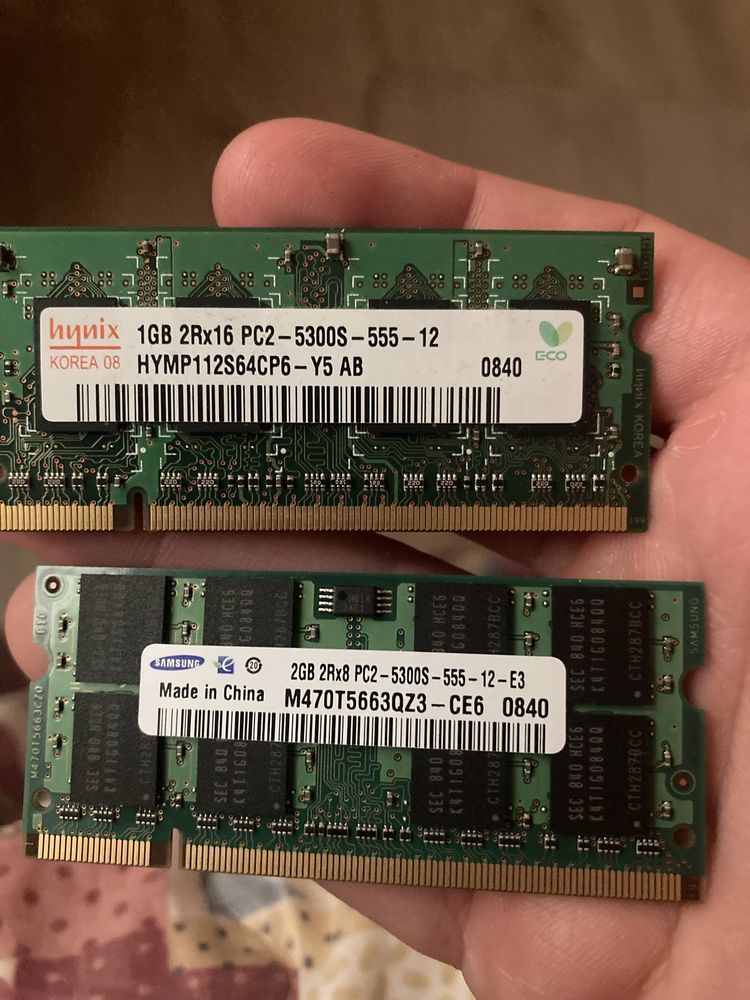 Memórias DDR4 de 1Gb, 2Gb
