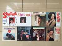 Discos de vinil singles Simone, Fernanda Maria , Madalena Iglesias