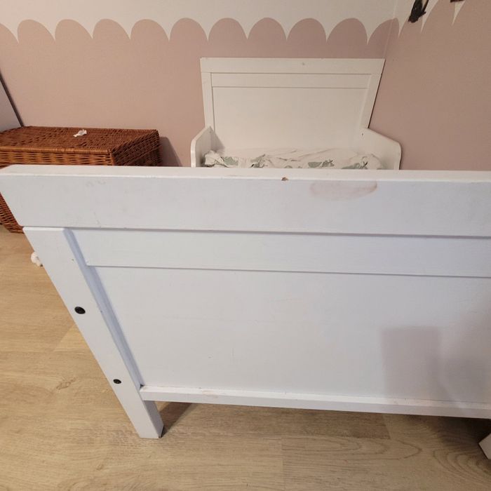 Łóżeczko ikea sundwik