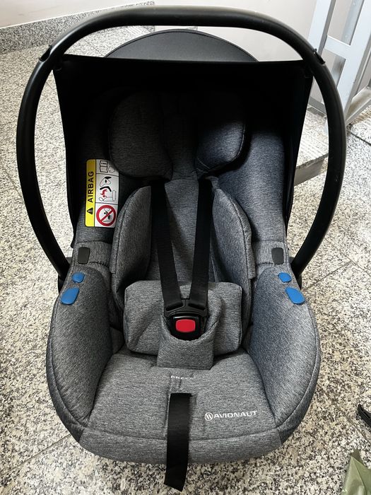 Avionaut pixel fotelik samochodowy, GRATIS dwa zestawy adapterów