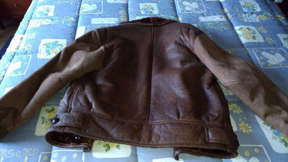 Casaco de pele e pêlo