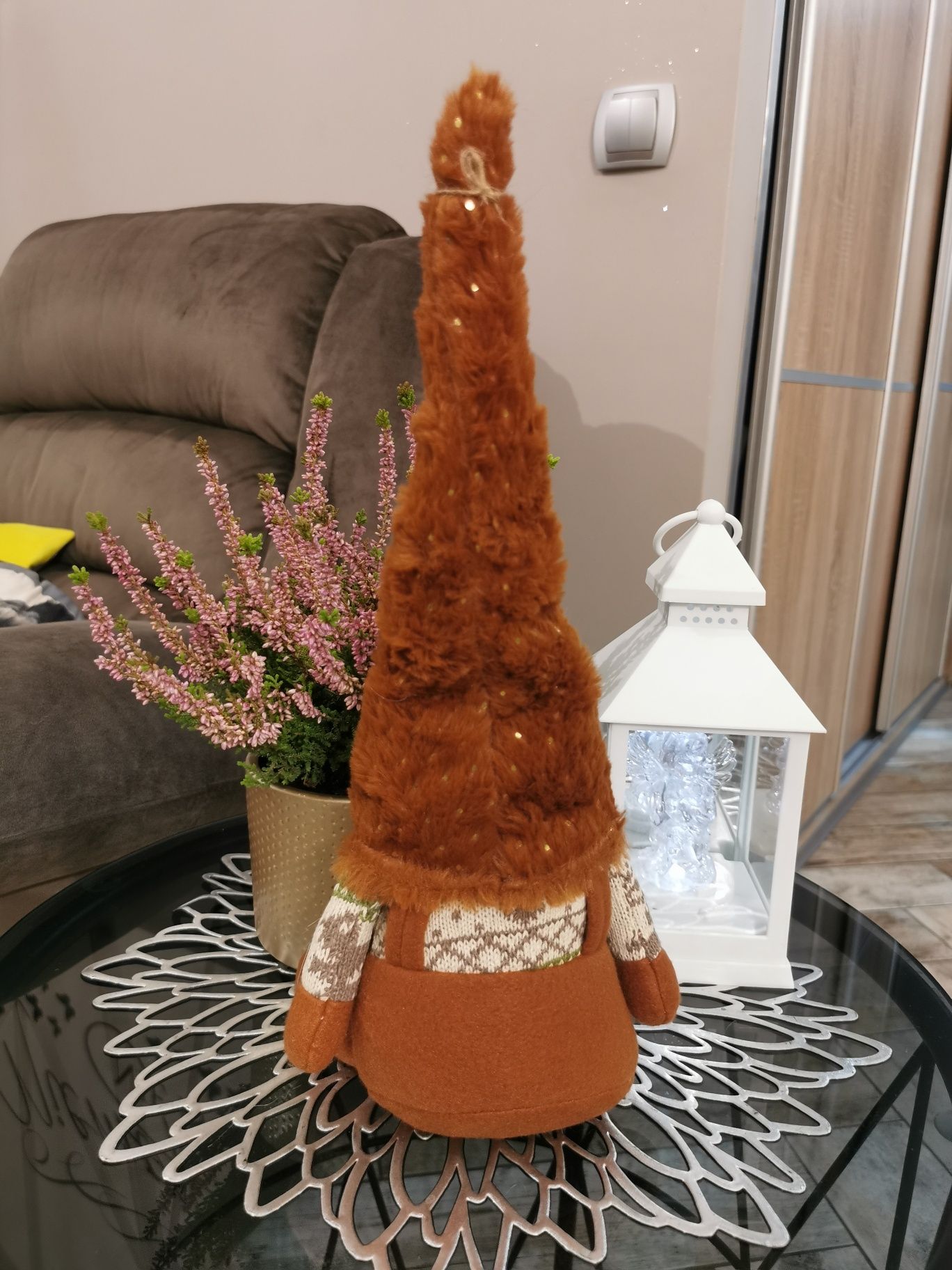 Skrzat gnom krasnal święta prezent handmade with love