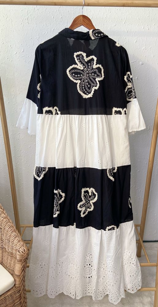 Sukienka maxi boho plus size