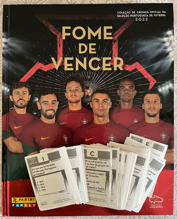 Cromos Fome de Vencer 2022