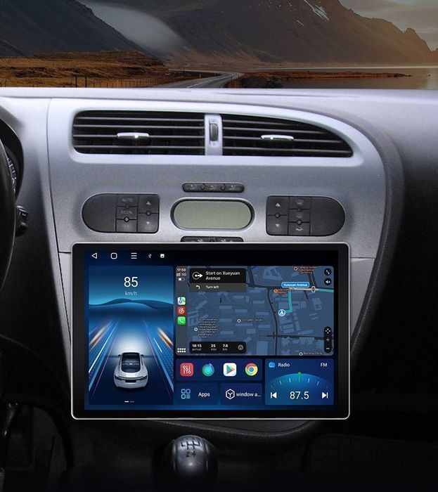 Radio Seat Leon MK2 2005 - 2012 Android auto Carplay