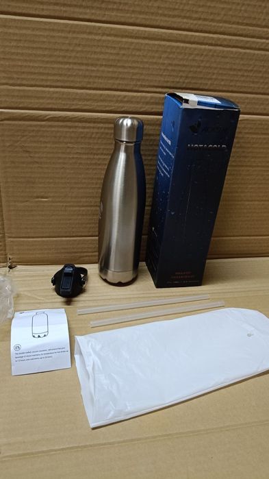 AORIN Butelka na wodę ze stali nierdzewnej 500ml uszkodzona