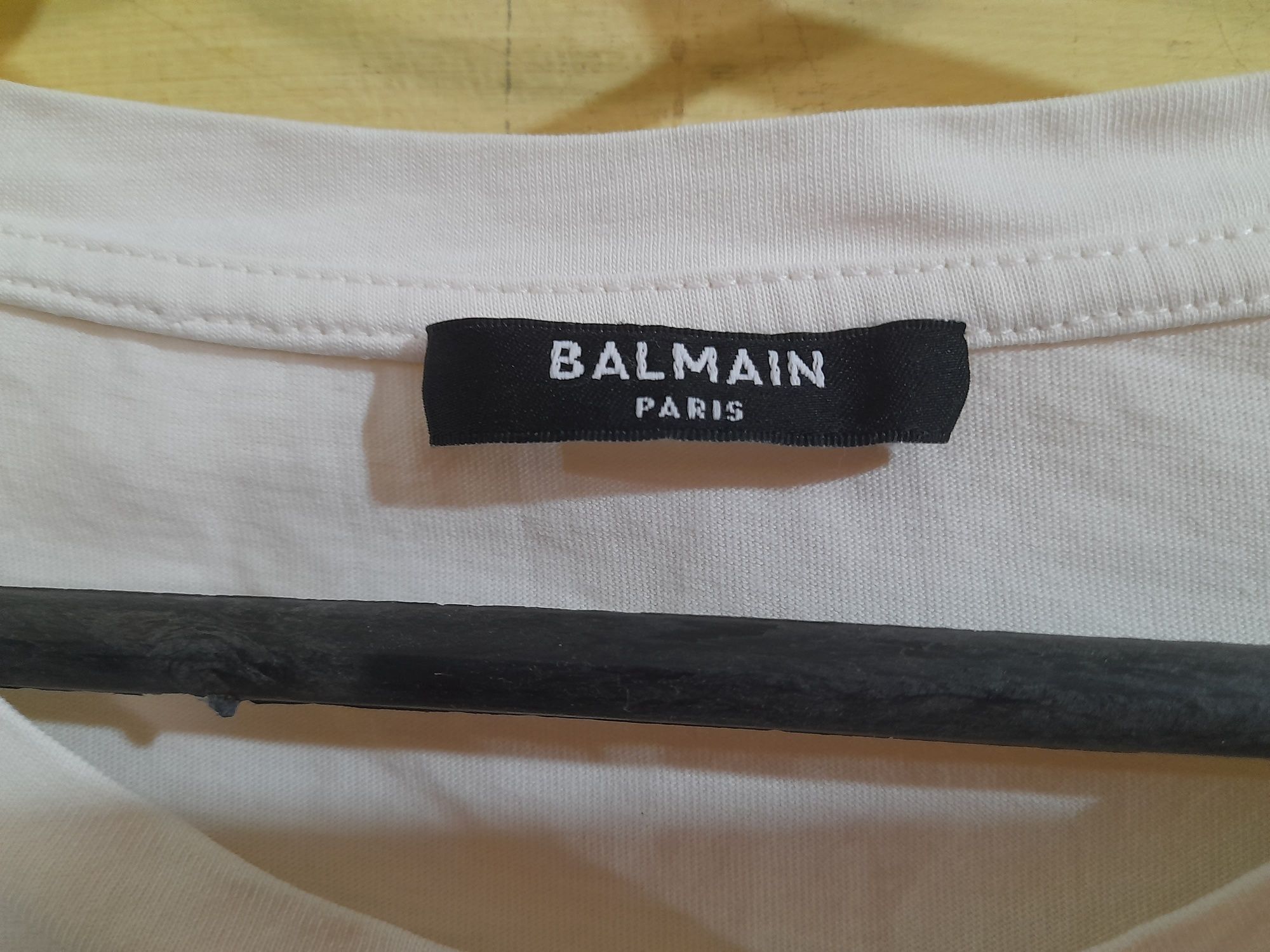 Дихаюча чоловіча бавовняна футболка Balmain