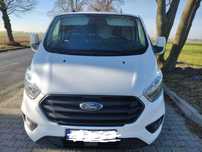 ford tranzit custom long 2,0/130KM sal polska 2 X drzwi przesówne 2021