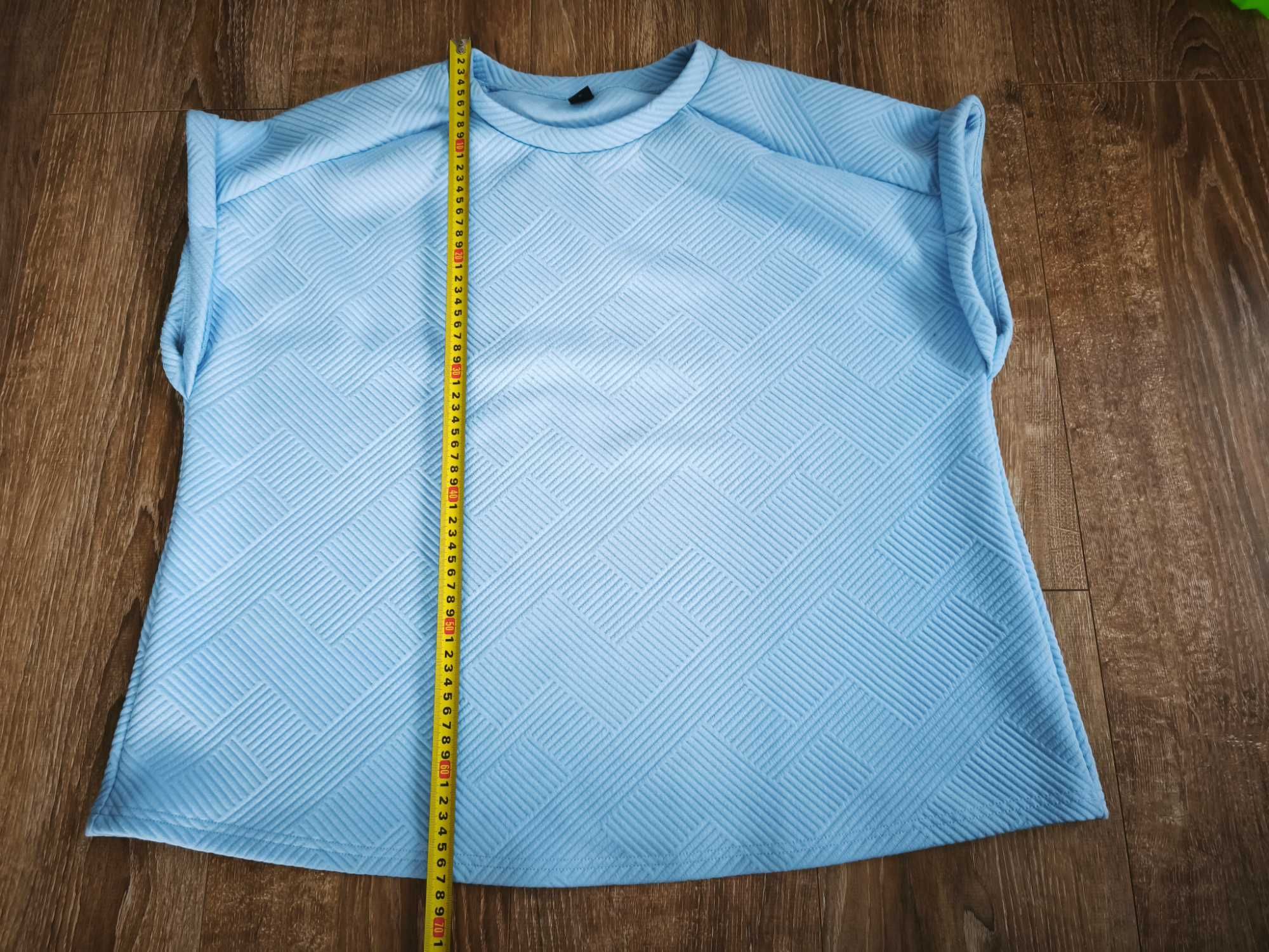 Koszulka Bluzka damska Plus Size kardigan tekstura