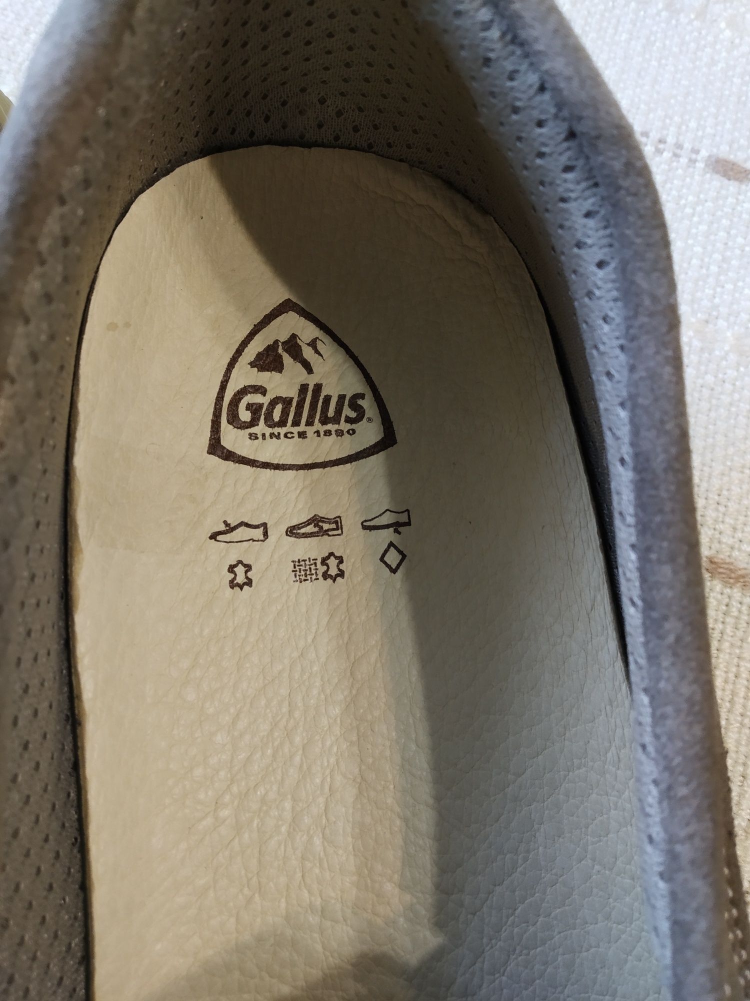 Чоловічі замшеві лофери Gallus 45р.
