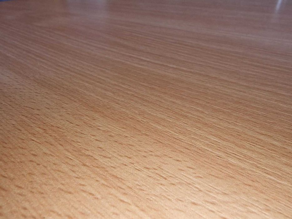 Blat dwustronnie zaokrąglony 90 na wyspę ladę laminowany jasny buk