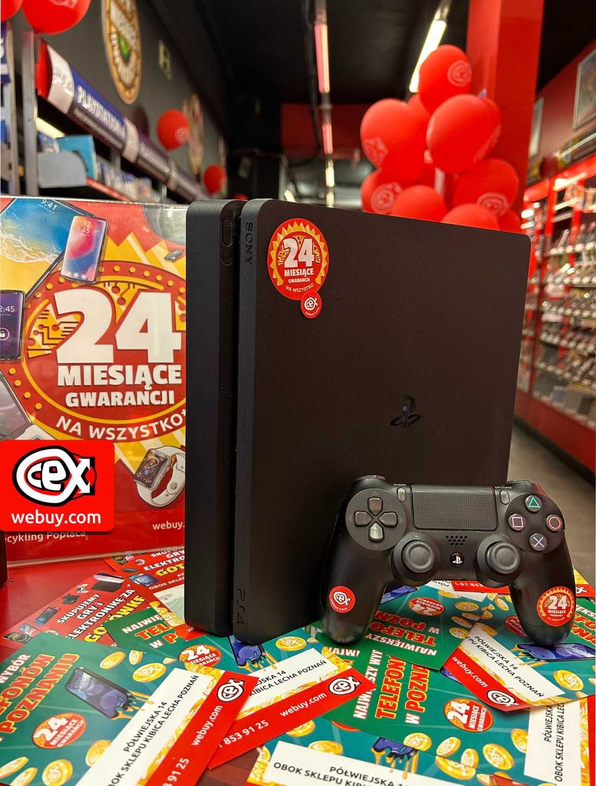 Konsola Playstation 4 Slim 1TB Cex Poznań