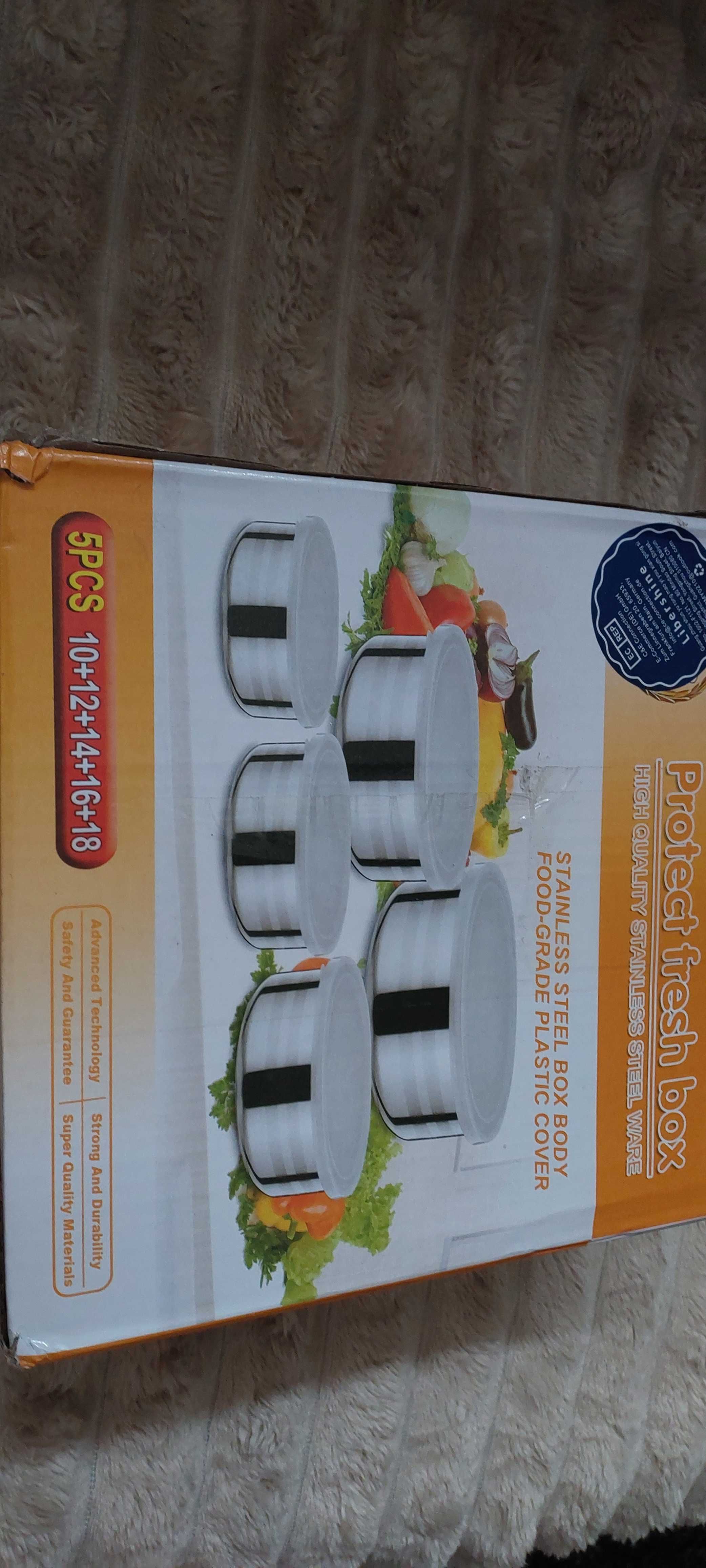 Zestaw naczyń Protect Fresh Box 5 sztuk