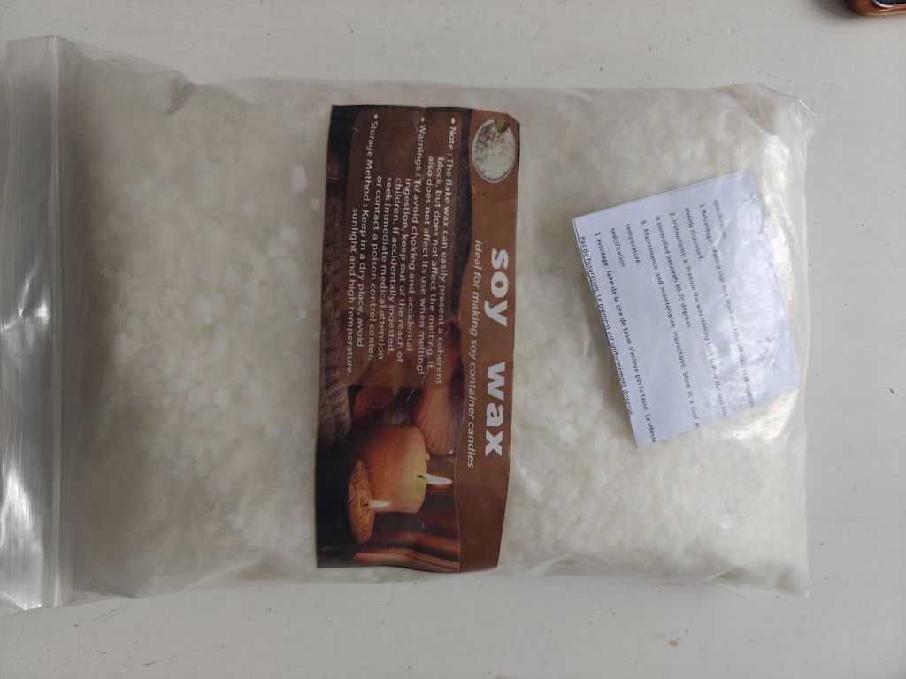 Wosk sojowy biały 454g S37