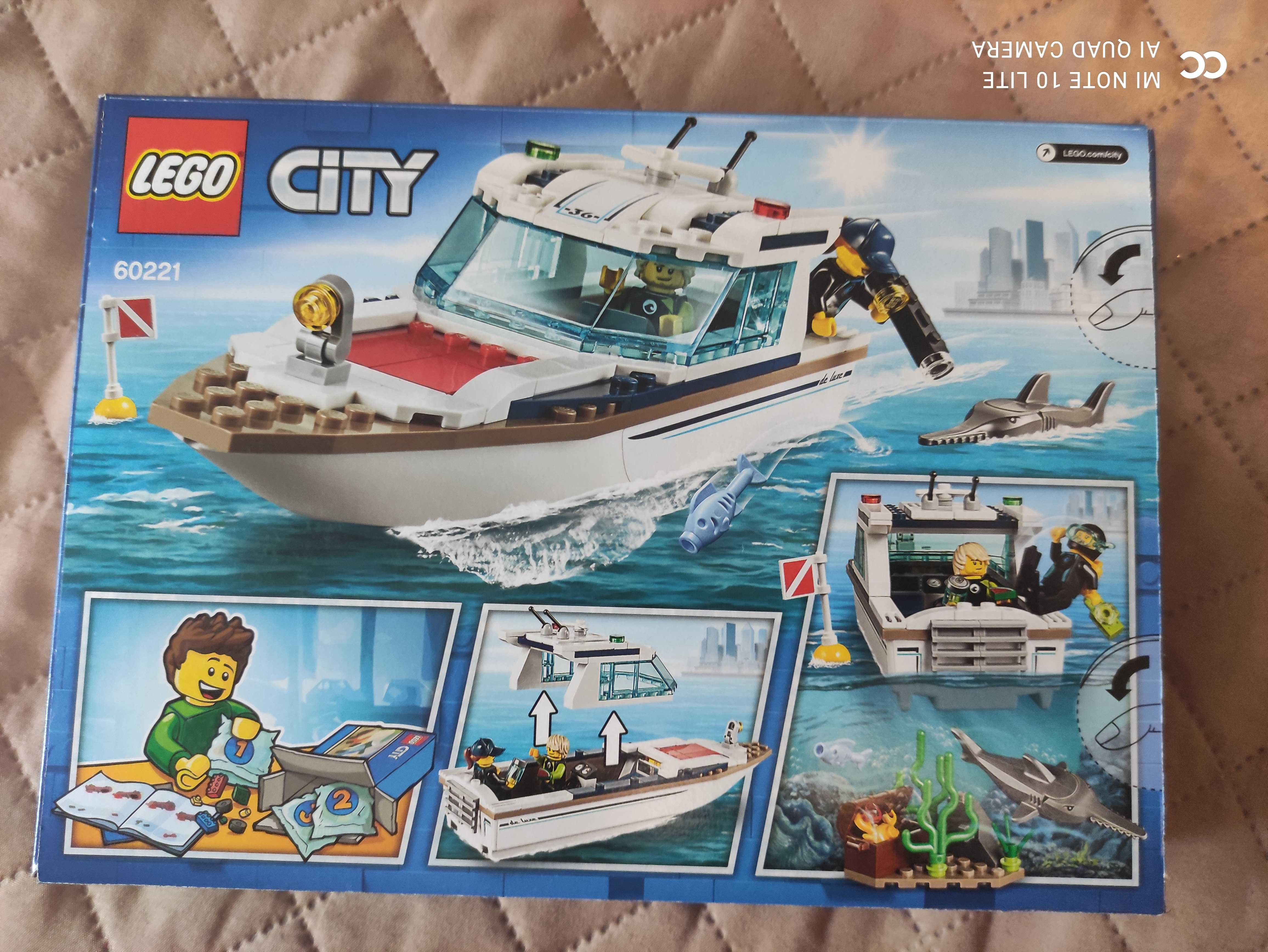 LEGO 60221 City - Jacht