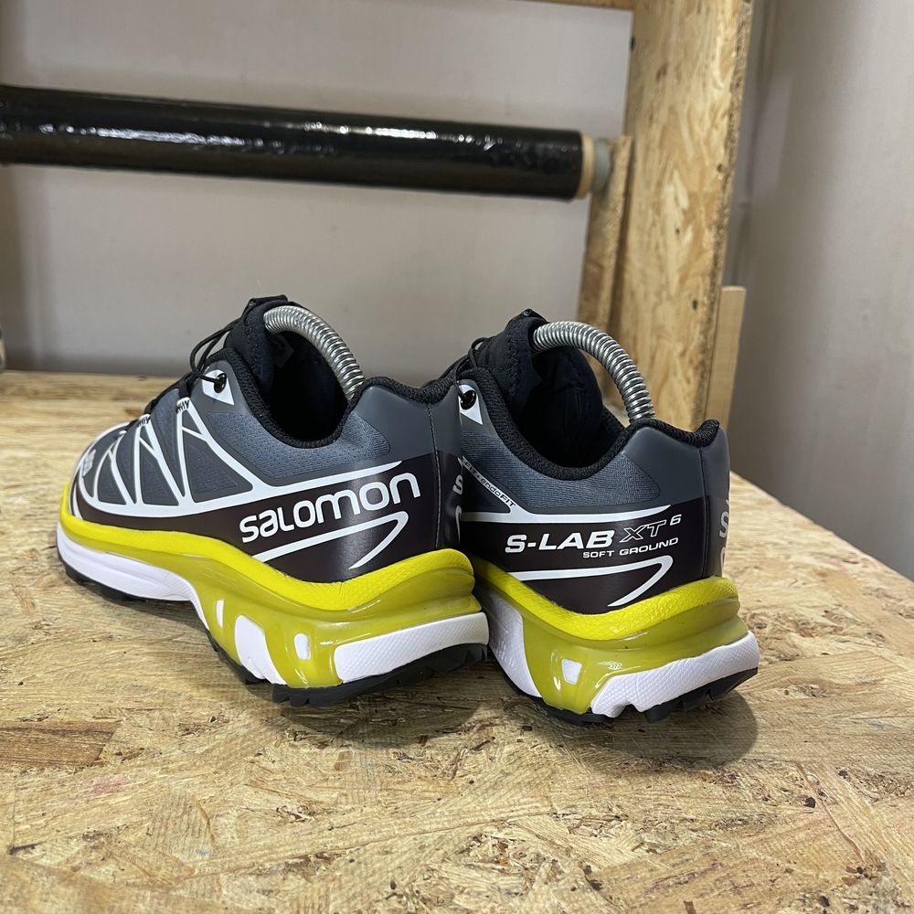 Чоловічі кросівки Salomon XT-6 Grey Yellow