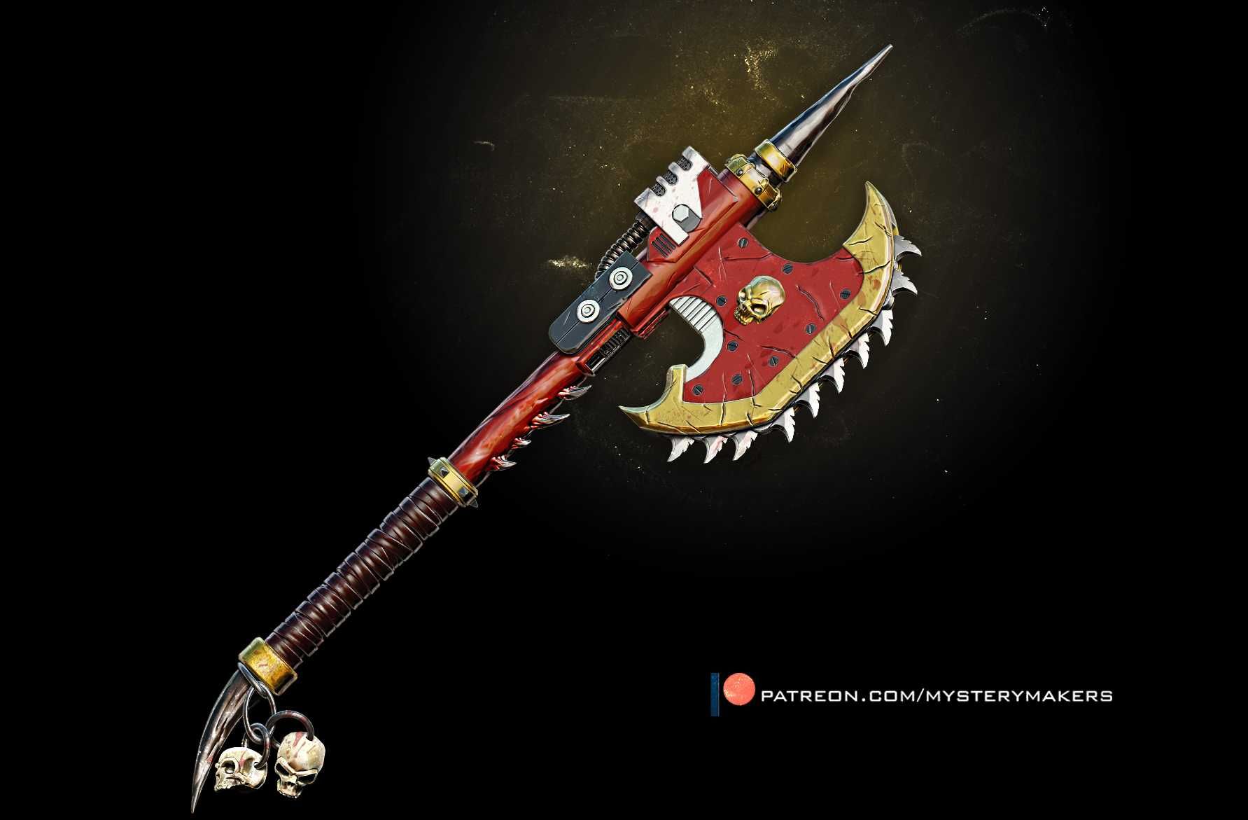 Chainaxe Khorne'a - Warhammer 40k 1:1