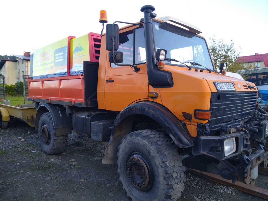Unimog U 1850 zarejestrowany ciągnik rolniczy wywrotka