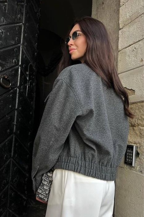 Бомбер S Original графітового кольору (34 / XS)