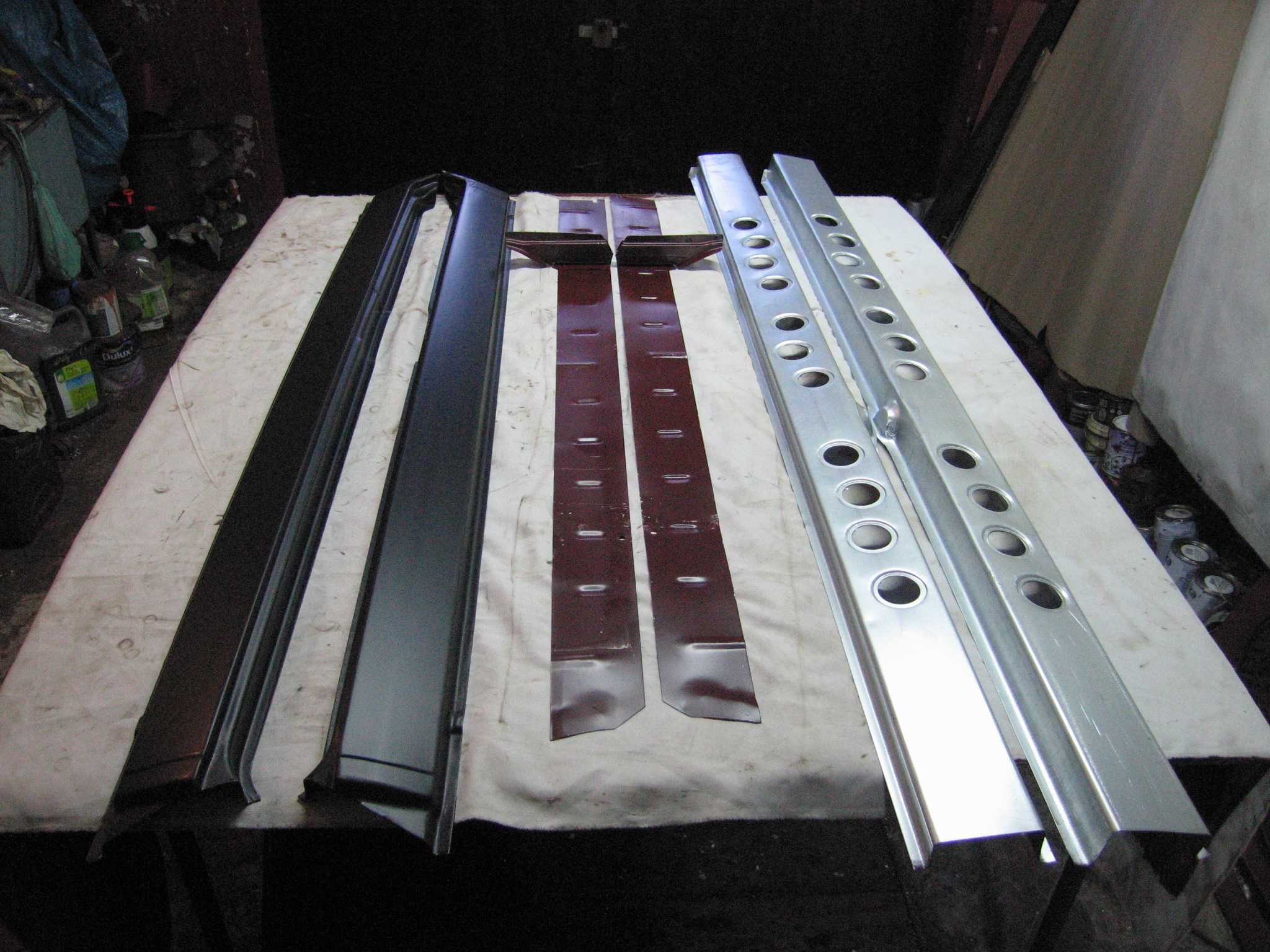 Fiat 125P progi komplet fabryczne