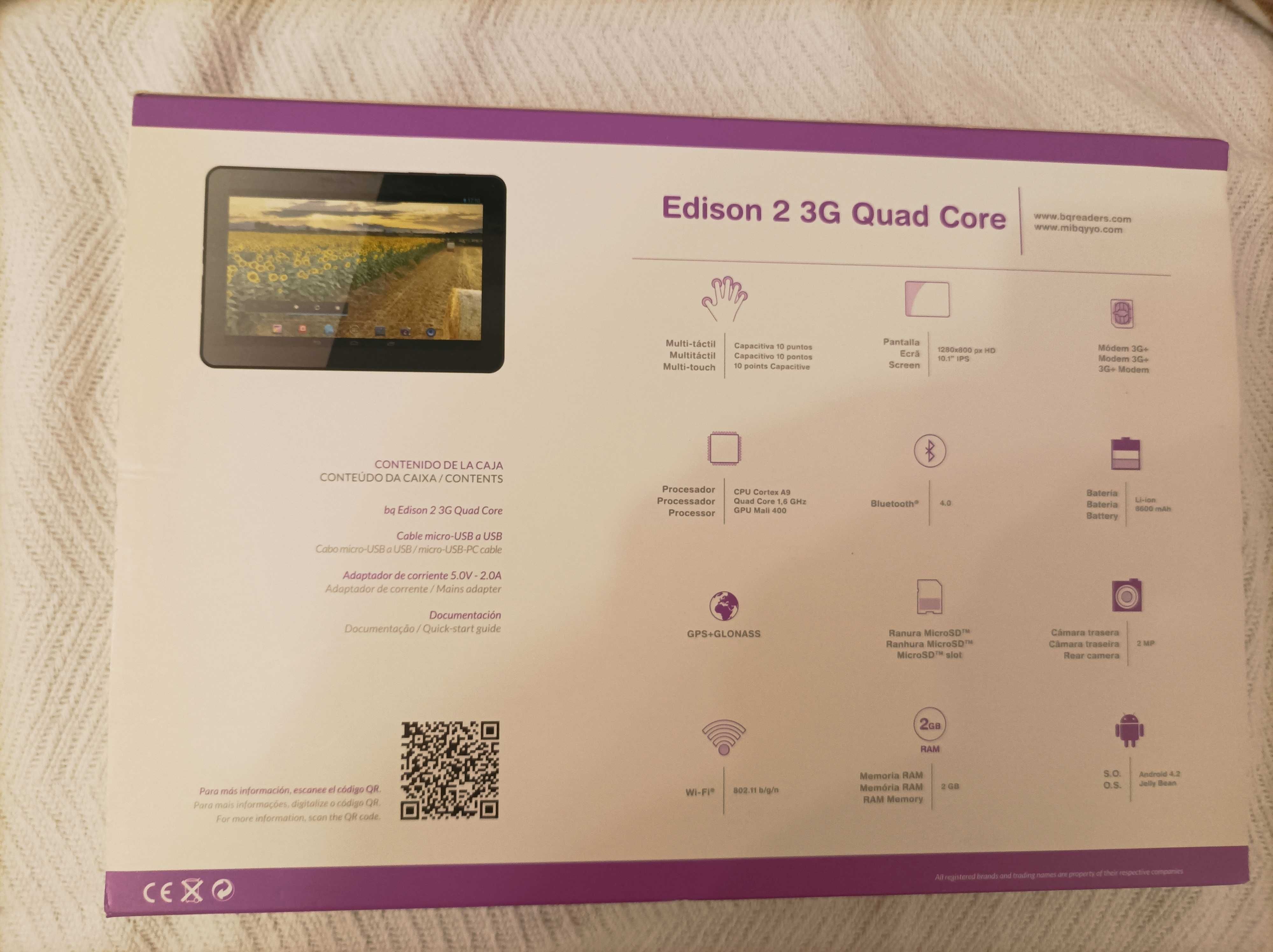 Tablet Edison BQ
