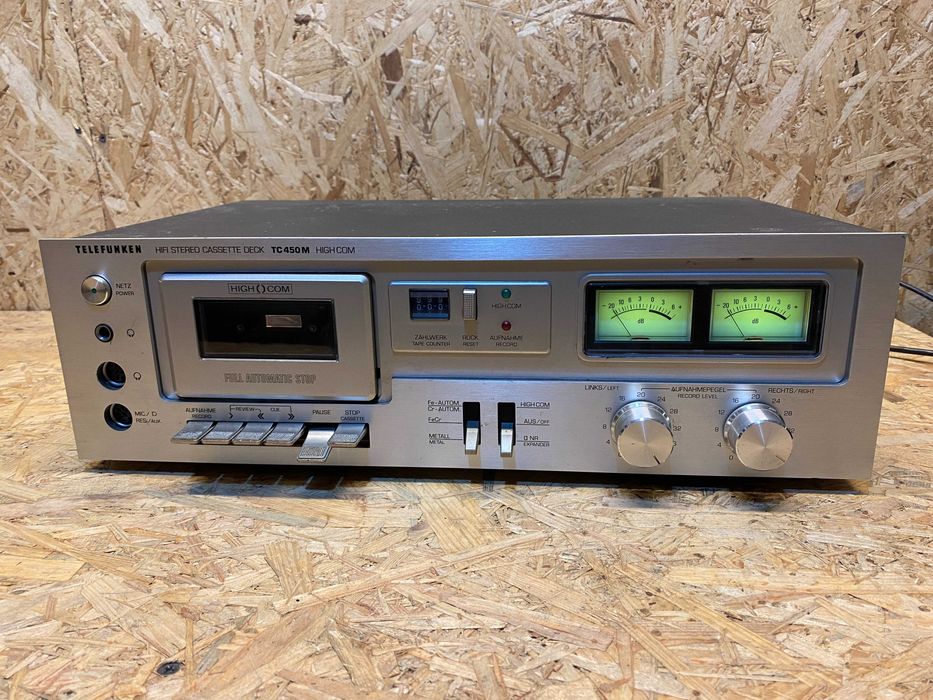 magnetofon Deck Telefunken TC 450M (film pokazowy)