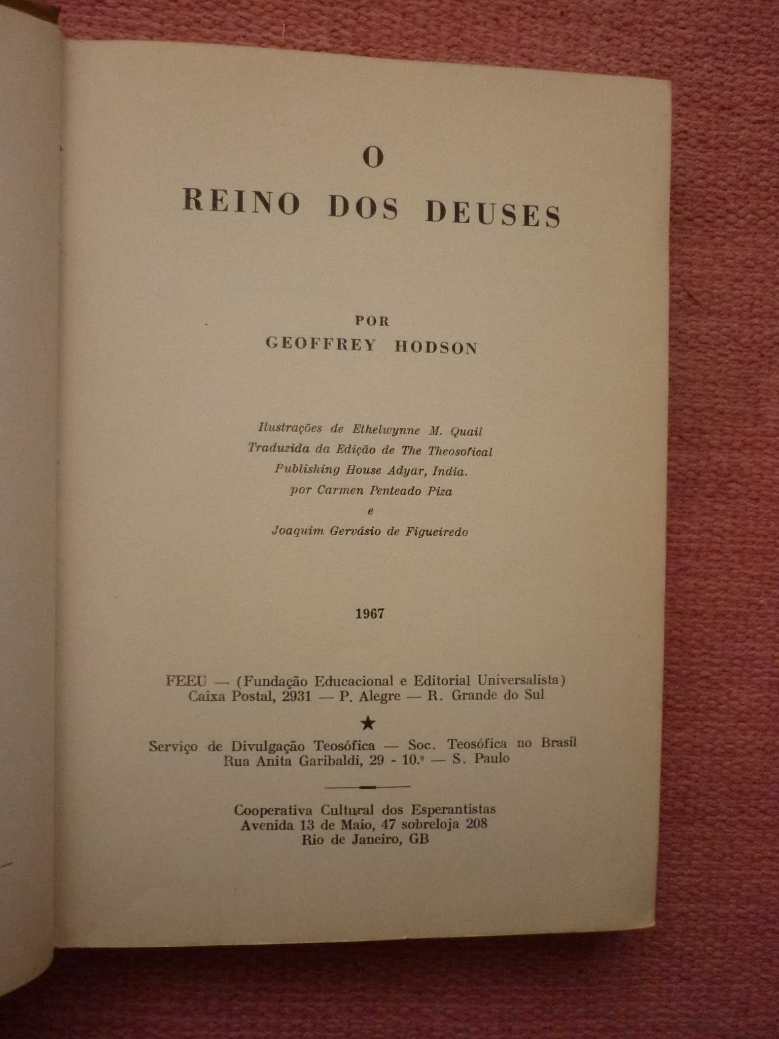 Geoffrey Hodson, O reino dos deuses
