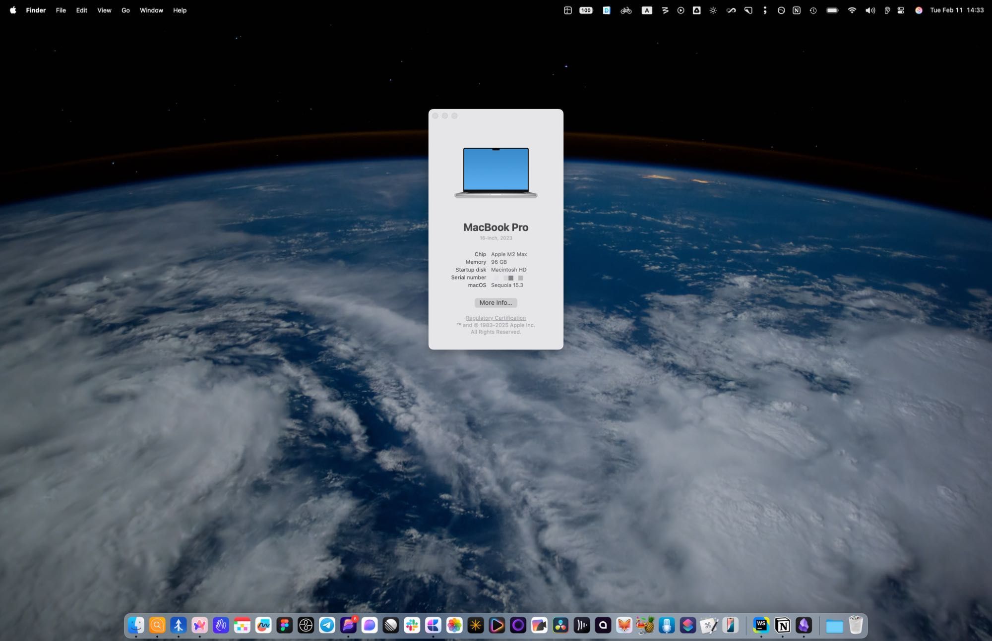 MacBook Pro 16 M2 Max 96GB RAM 2TB SSD + Apple Care