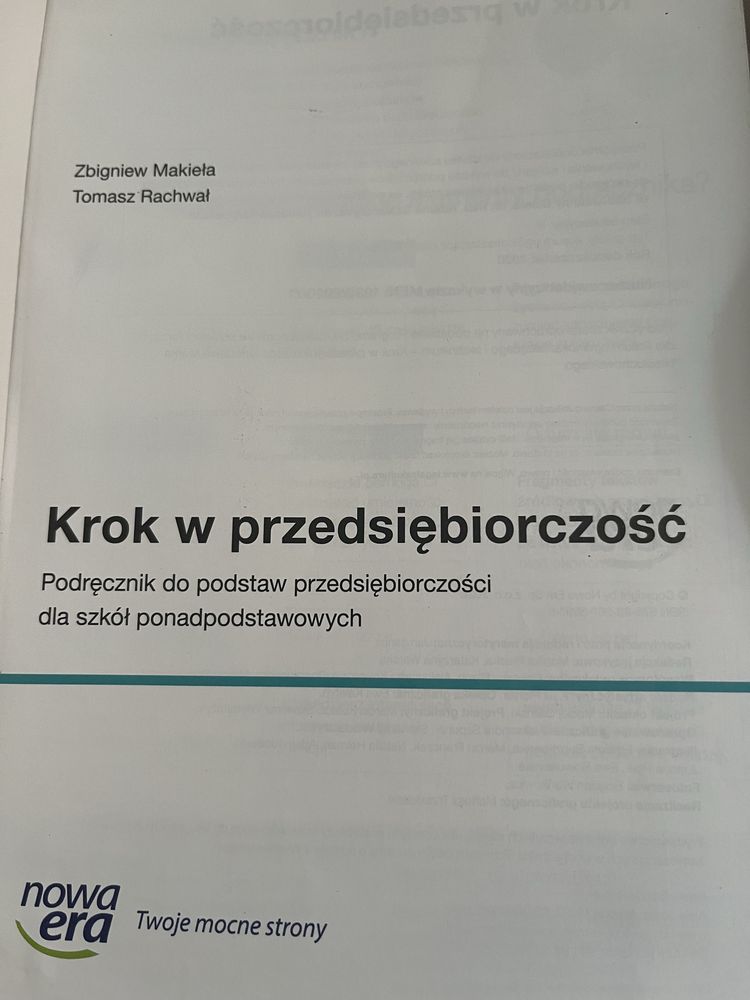 krok w przedsiebiorczosc podstawy przedsiebiorczosci