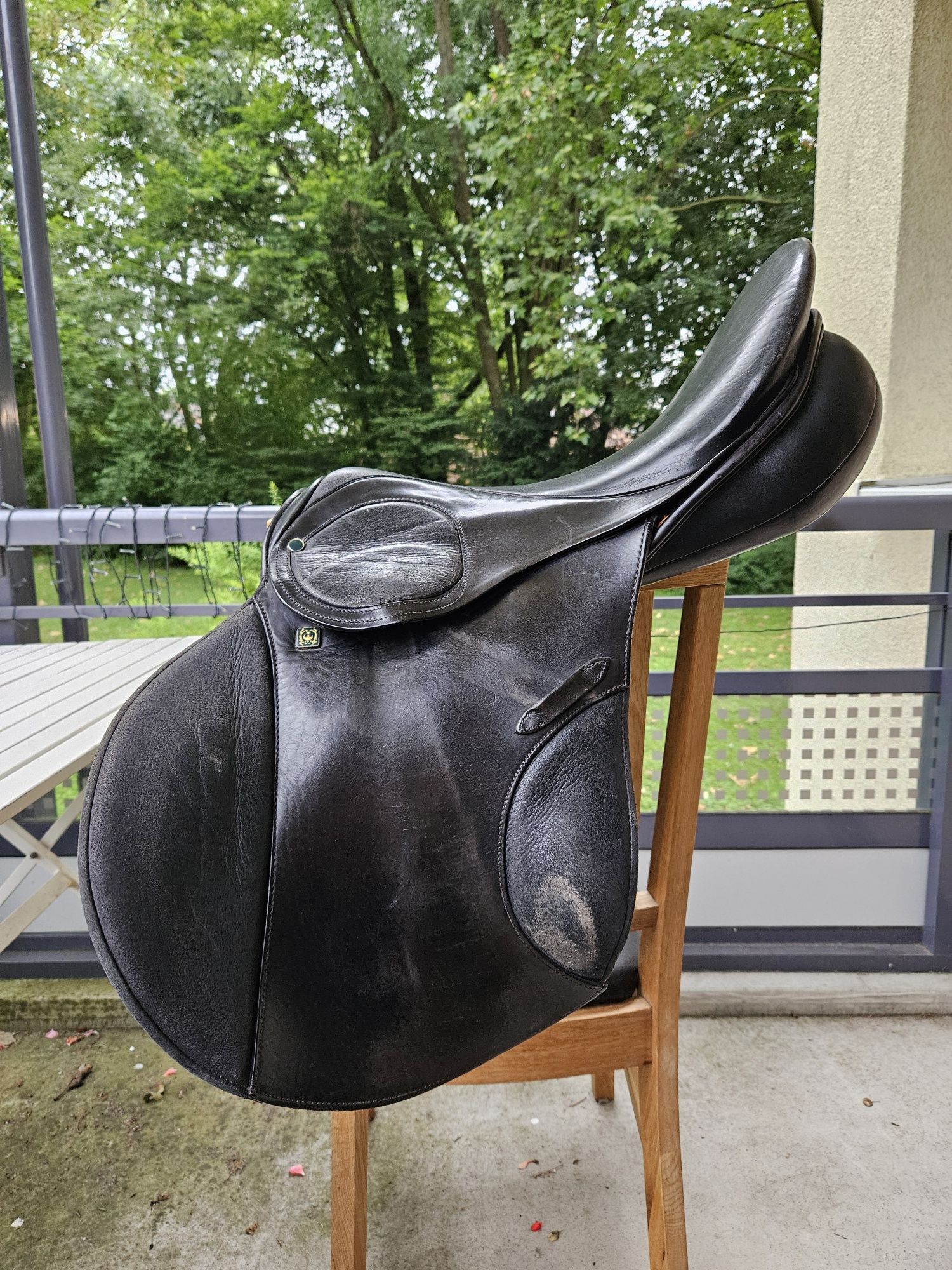 Siodło skokowe 17" używane, Stübben Germany.