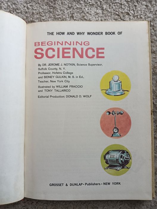 Beginning Science / Science Experiments /Light and Color - Antigo 1971