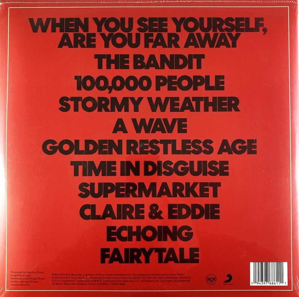 Kings Of Leon - When You See Yourself (2021) (2xLP) Cream, Limited